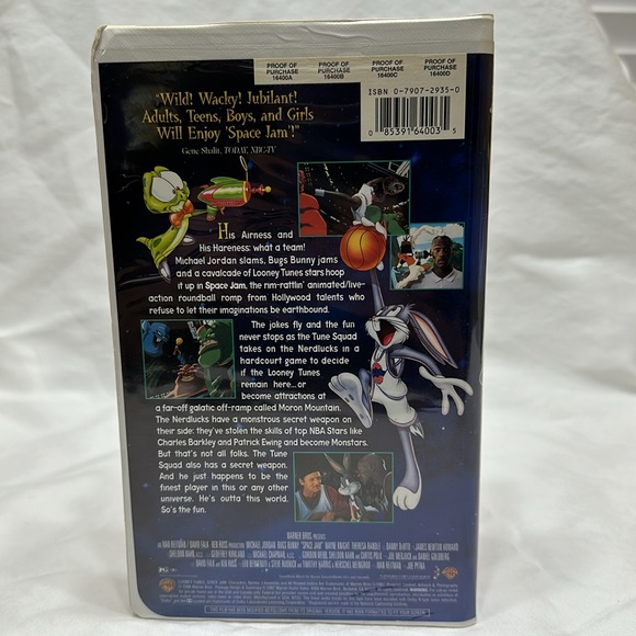 Space Jam VHS & Dabloon - Picture 4 of 13